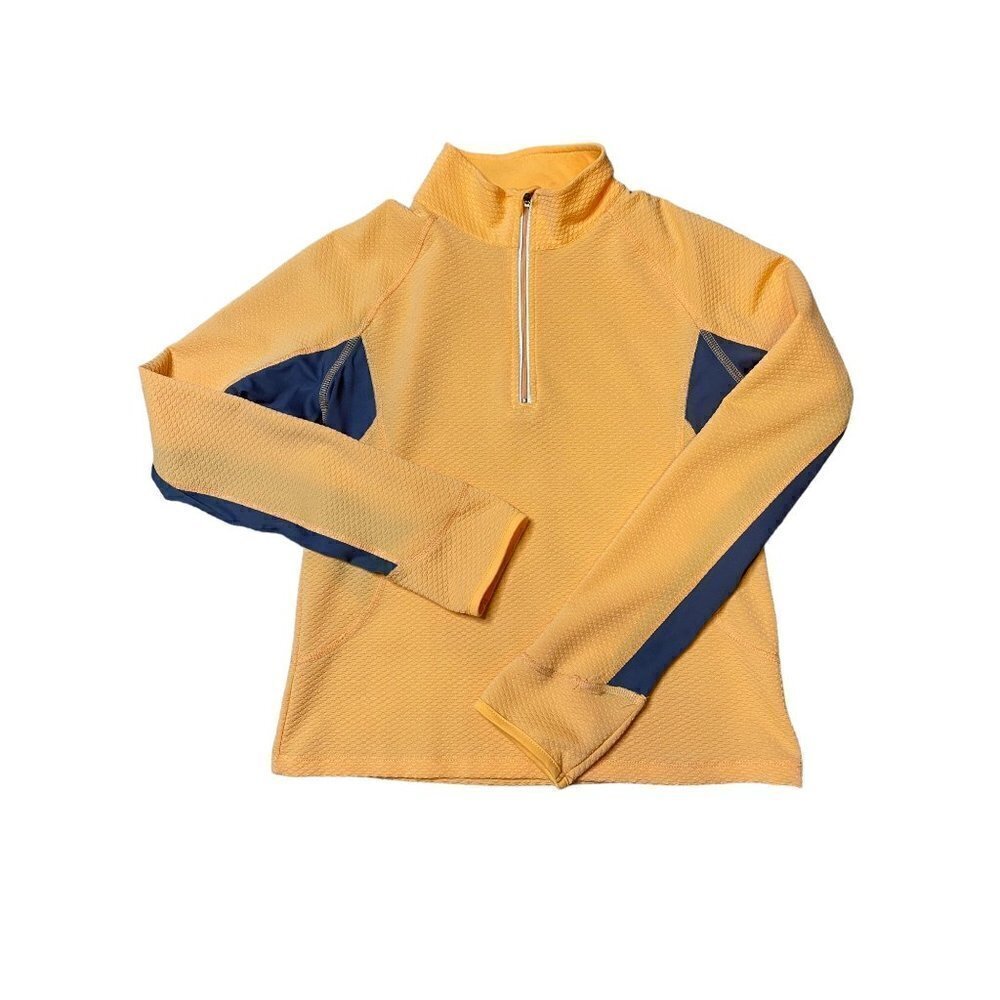 𝅺Champion 1/4 Pullover Yellow Size S